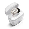 Britzgo Rechargeable Hearing Aids Amplifier with Noise Reduction,Portable Charging Case,Up to 20hrs(Silver)