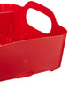 tub dish rack red