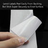 LENVII 5Rolls/Box Thermal Barcode Label Three Anti-White Grid Thermal Barcode Paper Easy to Tear with a Dotted Line Oil Resistant Ethanol Tolerance No Need Ink 2.125