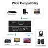 avedio links HDMI Audio Extractor 4K, HDMI to HDMI + 3.5MM Audio Output Converter Adapter Inserter, Support 1080P 3D Compatible with Fire Stick, Xbox, Laptop,Blu-Ray Player