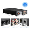 AIYIMA 1PCS A04 2.0/2.1 Desktop Amplifier tpa3251+ne5532 175w*2 with Treble and bass Adjustment HiFi Amplifier RCA/3.5mm Input Home Speaker System