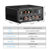 AIYIMA T9 Bluetooth 5.0 100W * 2 Tube Amplifier 2.0 Channel Vacuum USB DAC Stereo HiFi Home Audio Digital Amp RCA/COA/Opt/PC-USB w/VU Meter