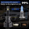 KATUR 55W, 6500K LED Mini Design Upgraded CREE Chips Extremely Bright 12000 Lumens Waterproof All-in-One Headlight Bulbs Conversion Kit (H1, Xenon White)