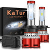 KATUR H7 Led Headlight Bulbs CSP Chips MINI Design Super Bright 12000LM Waterproof Headlight Conversion Kit 60W 6500K Xenon White