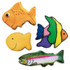 Fish Cookie Cutters 4-Pc. Set Made by Ann Clark, Cute Fish, Goldfish, Angel Fish, Trout