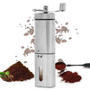 Firelex Manual Coffee Beans Grinder,Manual Coffee Grinder with Adjustable Setting,Stainless Steel Coffee Beans Crusher with Conical Ceramic Burr Grinder for French Press,Espresso,Mocha Pot