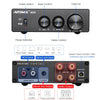 AIYIMA 1PCS A04 2.0/2.1 Desktop Amplifier tpa3251+ne5532 175w*2 with Treble and bass Adjustment HiFi Amplifier RCA/3.5mm Input Home Speaker System