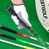 CRESTGOLF Updated Multi-Compound Golf Grips for Golf Clubs Set of 13,More Anti-Slip, Ecological Cotton Yarn Thread Technology(Standsize Black)