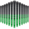 CRESTGOLF Updated Multi-Compound Golf Grips for Golf Clubs Set of 13,More Anti-Slip, Ecological Cotton Yarn Thread Technology(Standsize Black)