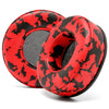 WC Replacement Earpads for Skullcandy Hesh & Hesh 2 Wireless Over-Ear Headphones Made by Wicked Cushions | Improved Durability & Thickness for Improved Comfort and Noise Isolation | (Red Camo)