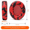 WC Wicked Cushions Replacement Ear Pads for Beats Studio 2 & 3 (B0501, B0500) Wired & Wireless | Does NOT Fit Beats Solo | Softer PU Leather, Enhanced Foam & Stronger Adhesive | Red Camo